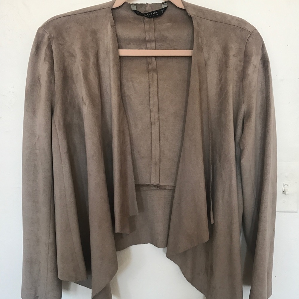 Zara suede jacket / blazer